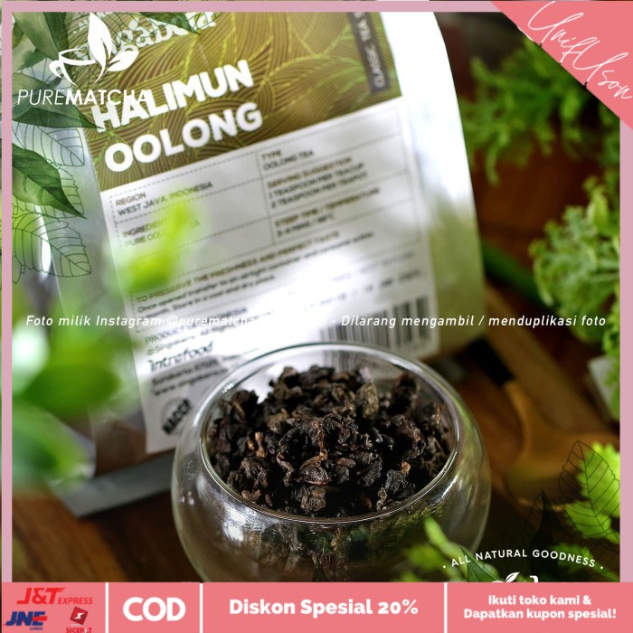 

⭐COD⭐ Singabera Tea - Halimun Oolong Tea 100gr Indonesian Oolong Tea Premium