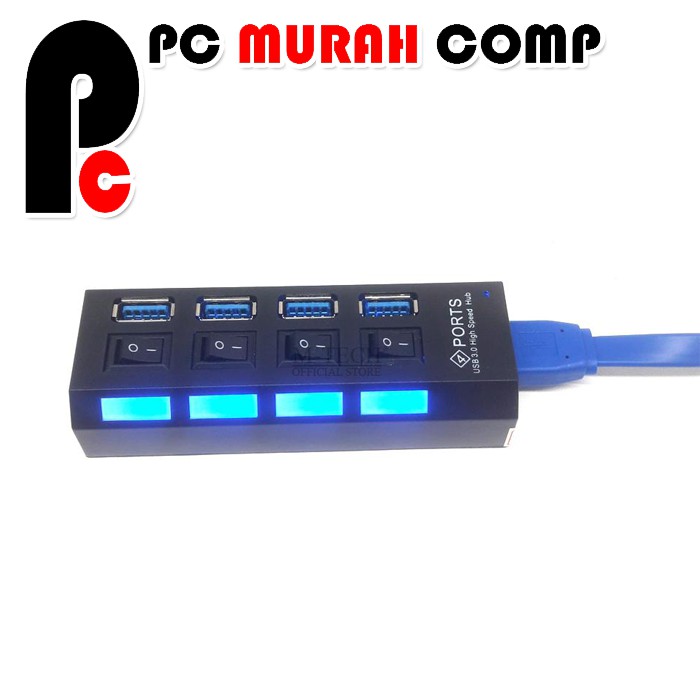 USB HUB V.3.0 M-Tech 4 Port