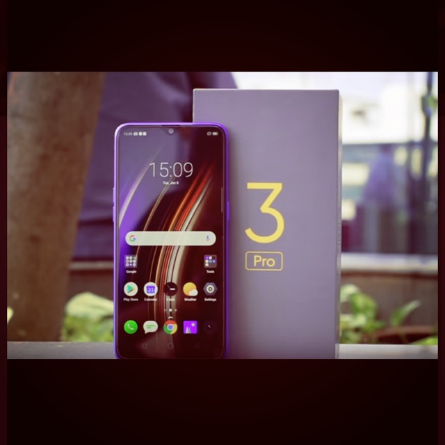 Realme 3 Pro (6/64GB) garansi resmi..New Segel 100% ..Warna Biru 