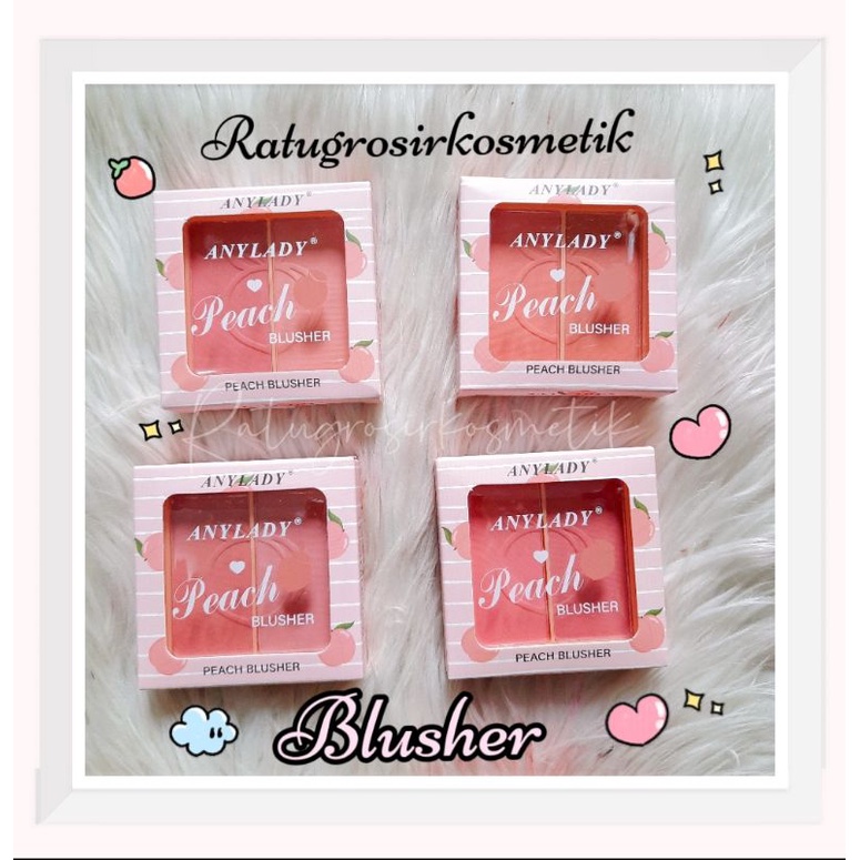 PROMO!!!BLUSH ON PEACH 2 WARNA ANYLADY NO.755/PASSION 3 WARNA NO.889