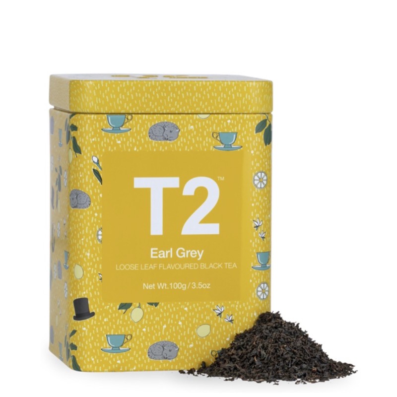 

T2 Tea Earl Grey Loose Leaf Icon Tin/Teh premium