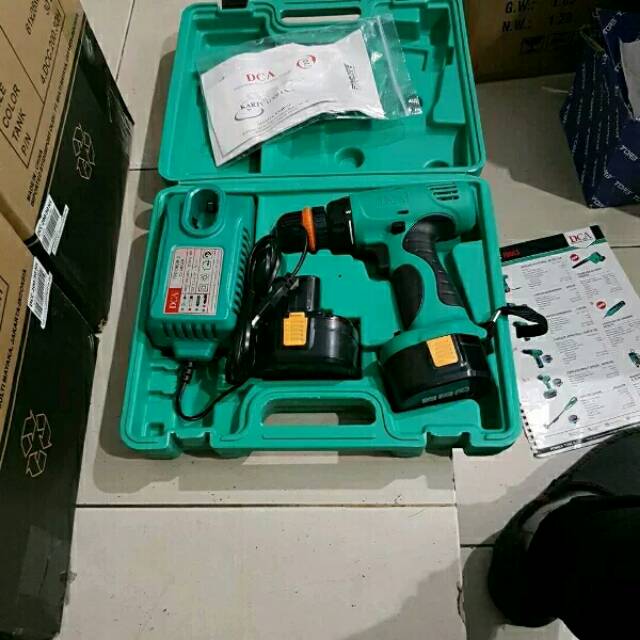 DCA cordless drill ADJZ07 10A mesin bor baterai tanpa kabel