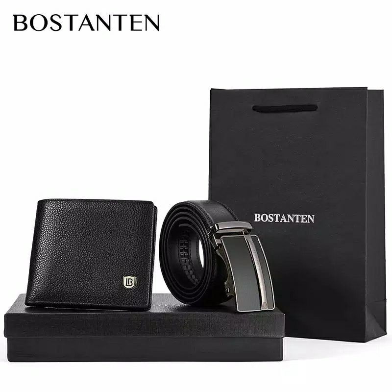 BOSTANTEN DOMPET DAN IKAT PINGGANG 1 SET ORIGINAL