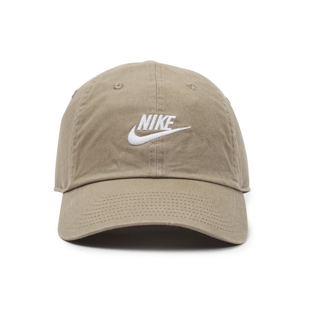 Nike Heritage 86 Futura Wash Cap Khaki/White