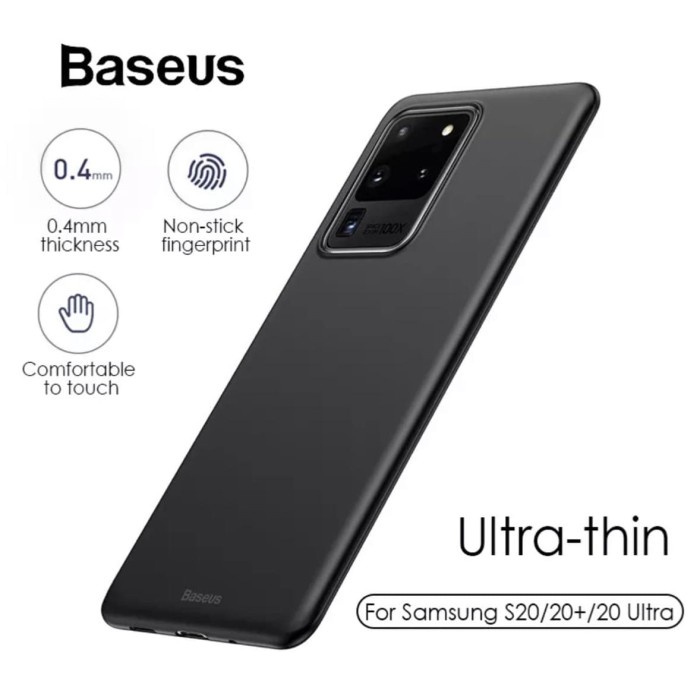 Produk Terbaru Samsung S20 Baseus 0.4Mm Ultra Thin-Slim Case-Casing Tipis