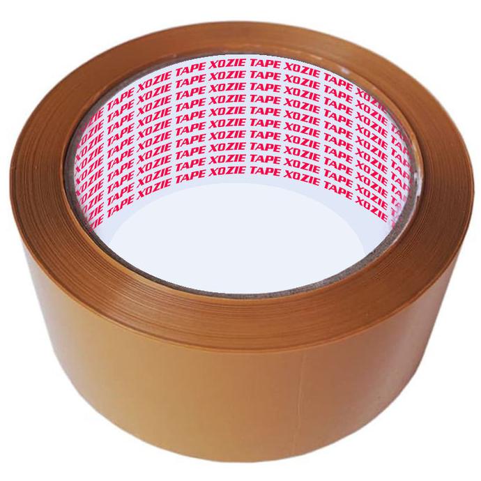 

1 Dus Grosir Lakban Bening Xozie Tape 90 Yard 45 Mm Lakban Xozie Murah - Cokelat Fauzinarman