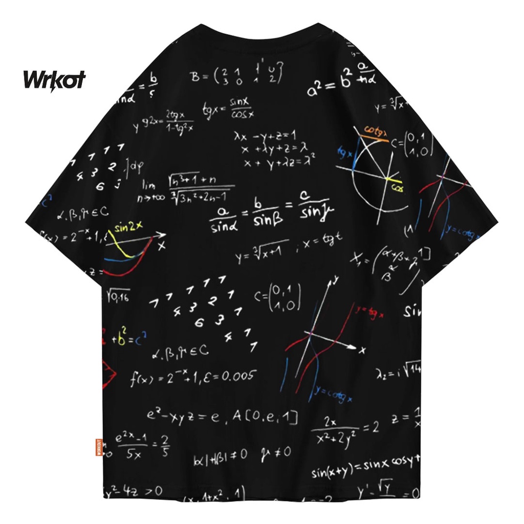 Workout Stretwear x Scribbles Kaos Oversize Original Workout Basic Formula