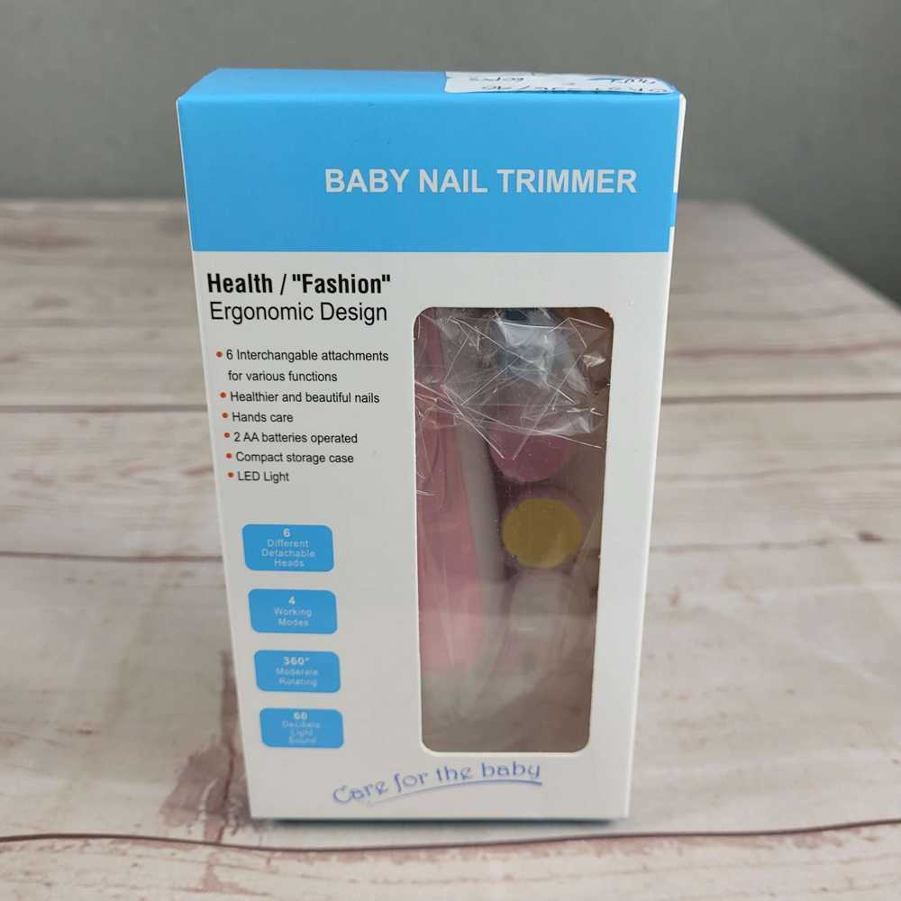 Gunting Kuku /Alat Potong Kuku Bayi Electric Baby Nail Trimmer Aman Untuk Bayi