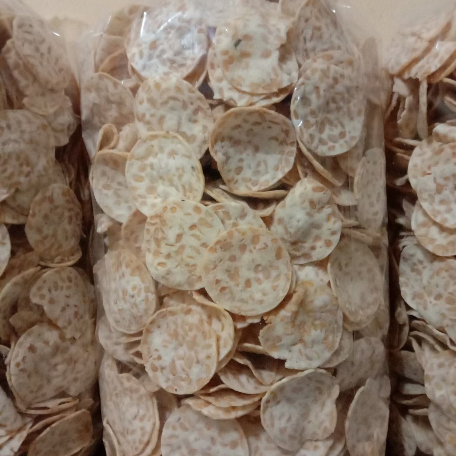 

Keripik Tempe Gurih Nikmat / Tempe Kering / Cemilan Enak
