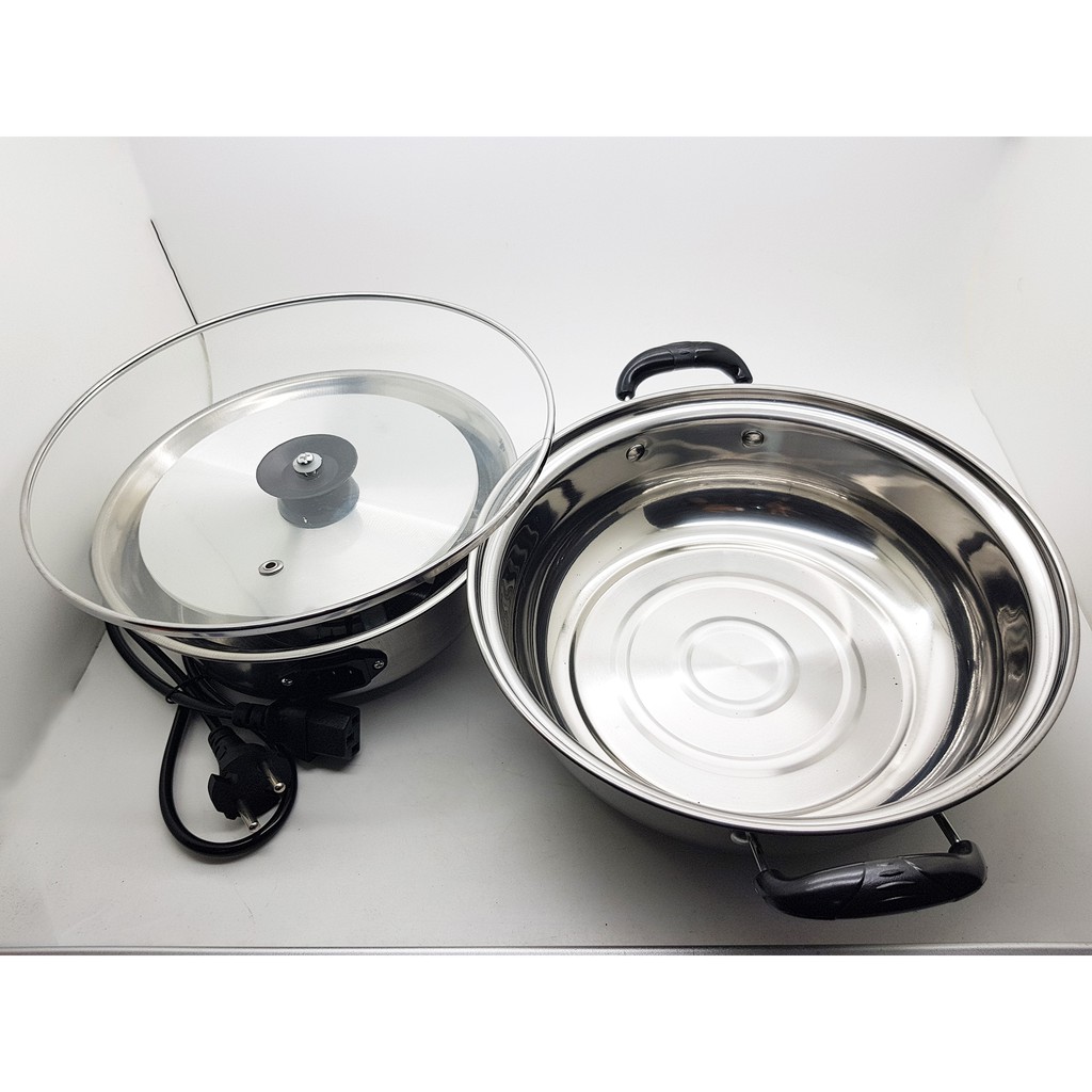 Electric Cooking Pot Yundai YCP - 22 ( Panci Listrik Yundai 22 cm )