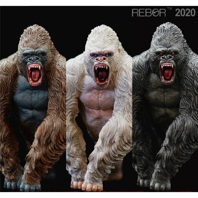 Gorilla Alpha Male Mountain Action Figure Rebor 2020 Recast