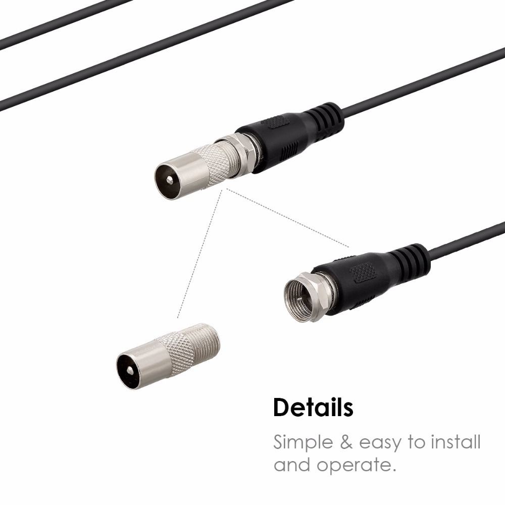 Antena Tv Digital Indoor Super Jernih Antena DVB-T2 4K High Gain - XOBOX