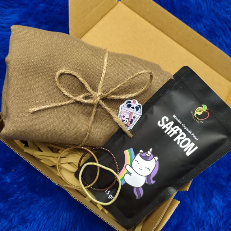 HAMPERS JILBAB & MASKER | GIFTBOX JILBAB & MASKER