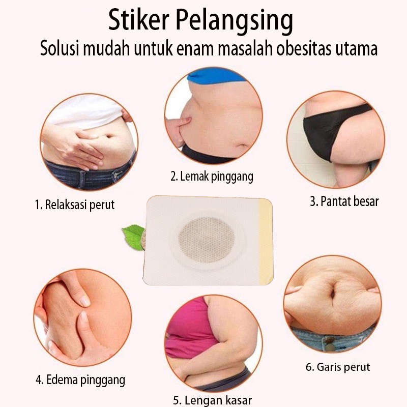 Slim Patch Pelangsing Stiker Pelangsing Stiker Pusar Detox Stiker 10 Pcs  Pelangsing Herbal Alami Produk pelangsing Tanpa Olahraga  Menurunkan Bobot Dgn Cepat Pembakar Lemak Cepat Detox Cepat