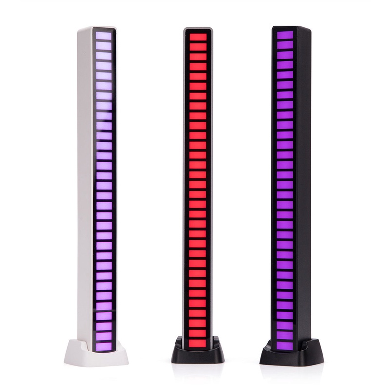 Lampu Simfoni LED, Lampu Kontrol Suara RGB, Lampu Ambient Dalam Mobil, Kontrol Suara Desktop Lampu Irama Musik, Lampu Dekorasi Pesta