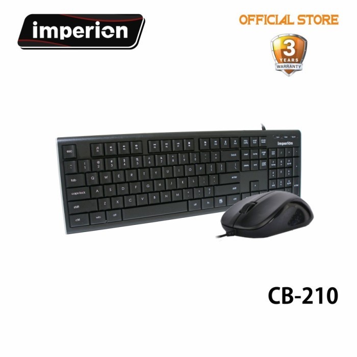 Imperion CB-210 Paket Keyboard Mouse Combo