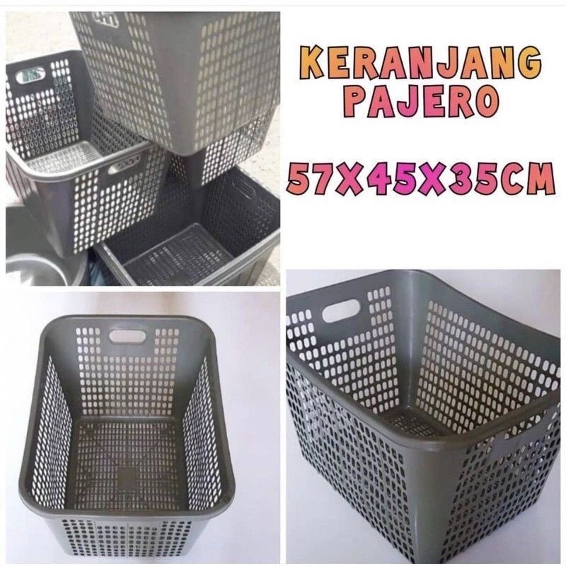 PROMO Keranjang PAJERO JUMBO SUPER / Keranjang Baju / Keranjang Laundy / Keranjang Serbaguna Termurah