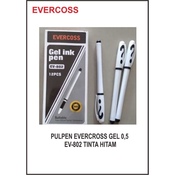 

Jual Pulpen Gell Evercros 0,5 mm