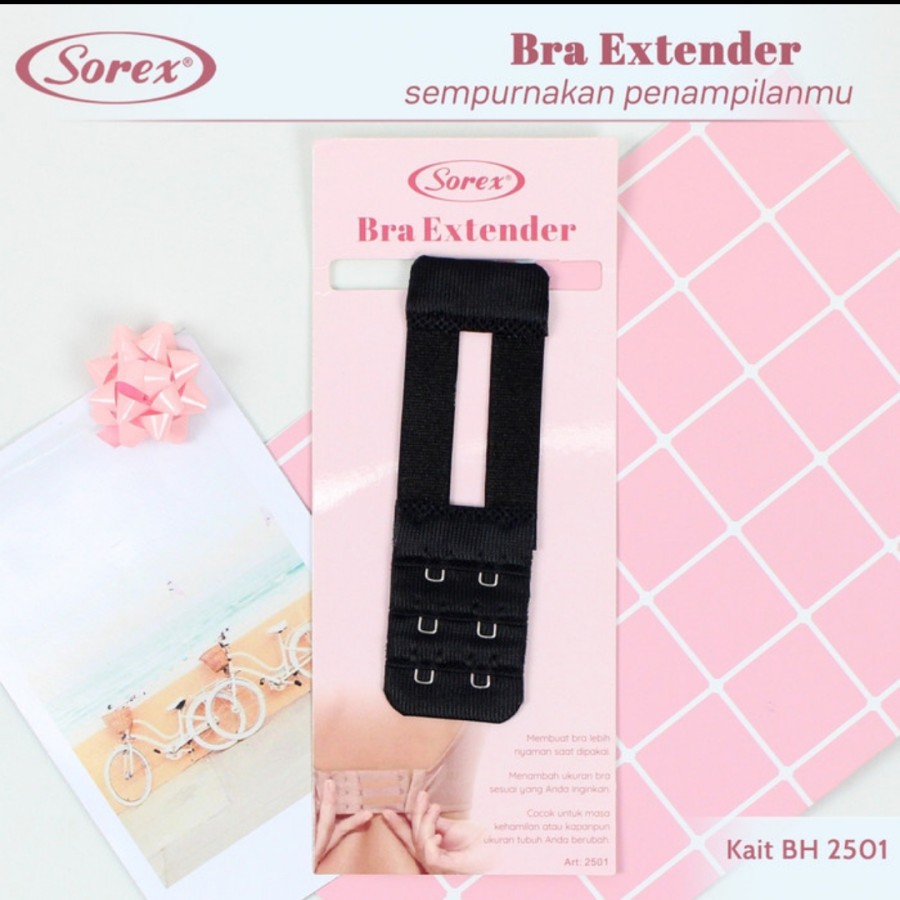 Bra Extender Sambungan Kait Bh Sorex 2501; 2502; 2503 Lebih panjang