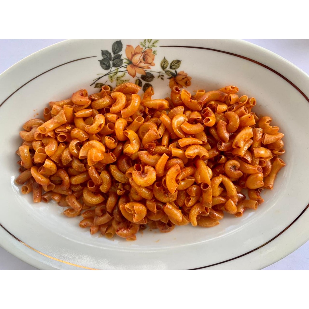 

BEST SELLER !! Makaroni Bantat Cikruh250g/Spiral cikruh/Makaroni Bumbu rujak200g