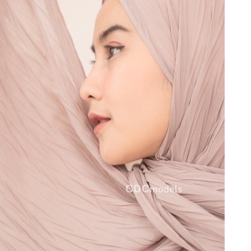 ❉ CDCmodels Oryza Pashmina Padi * Kerudung Pasmina / Kerudung Muslim / Pasmina / Pasmina Padi ❃
