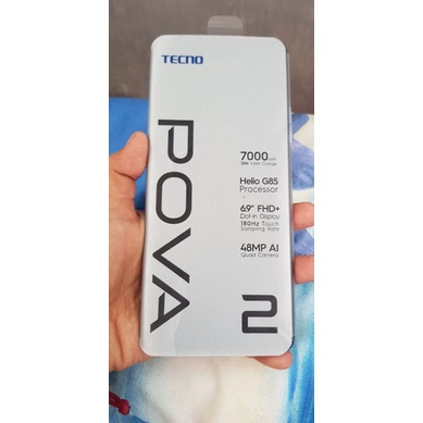 Tecno POVA 6/128 gb second/bekas
