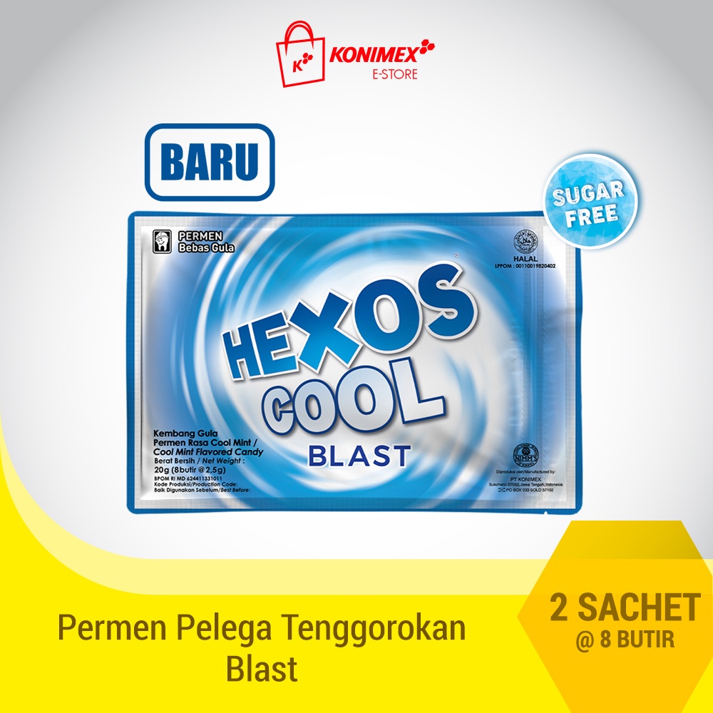 

Hexos Cool Blast - 2 sachet