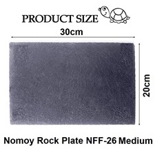 NOMOY Rock Plate Basking Stone Tempat Jemur Reptil Kadal Sulcata BD 30x20cm NFF-26 Medium