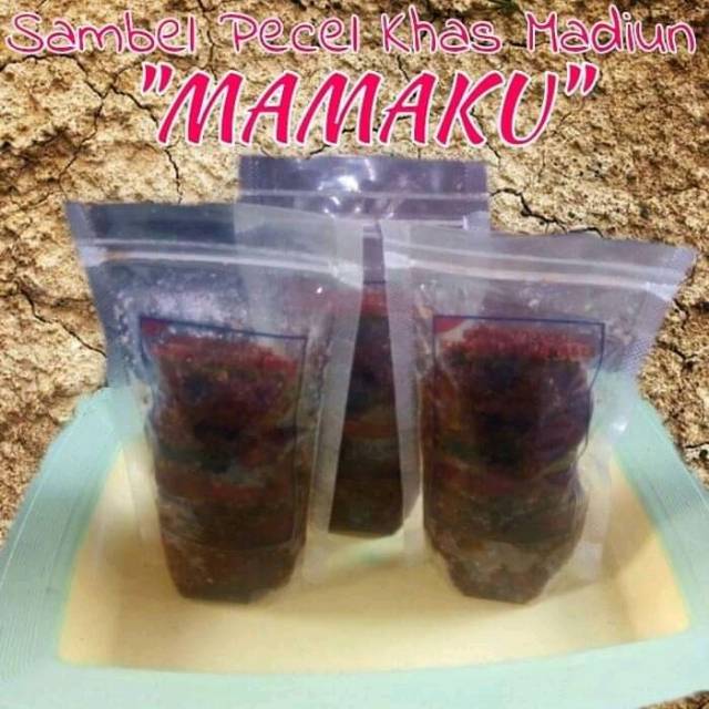 

Sambel Pecel Khas Madiun "MAMAKU" kemasan 200gr (Tidak Pedas)