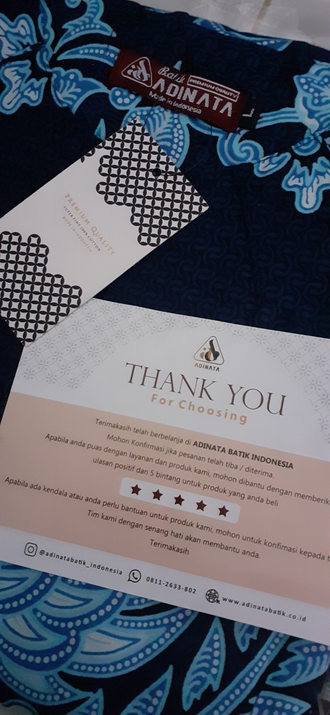 Tunik Batik Adinata Osawa Alinskie