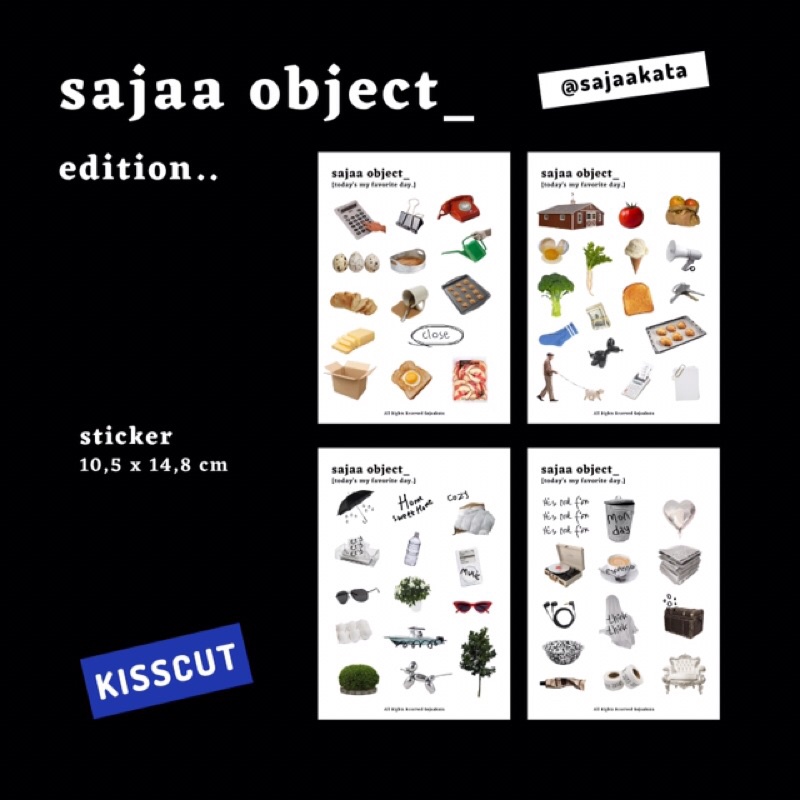 Sajaa Object_ [today’s my favorite day.] Sticker