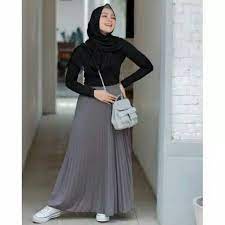 [END YEAR SALE] Rok Plisket hyget / Rok Plisket Premium / Rok Wanita Rempel Plisket