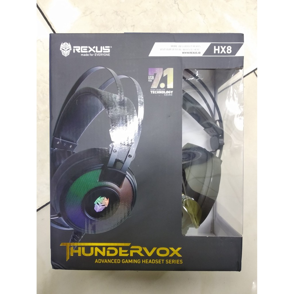 Headset Gaming Rexus Thundervox HX8 RGB