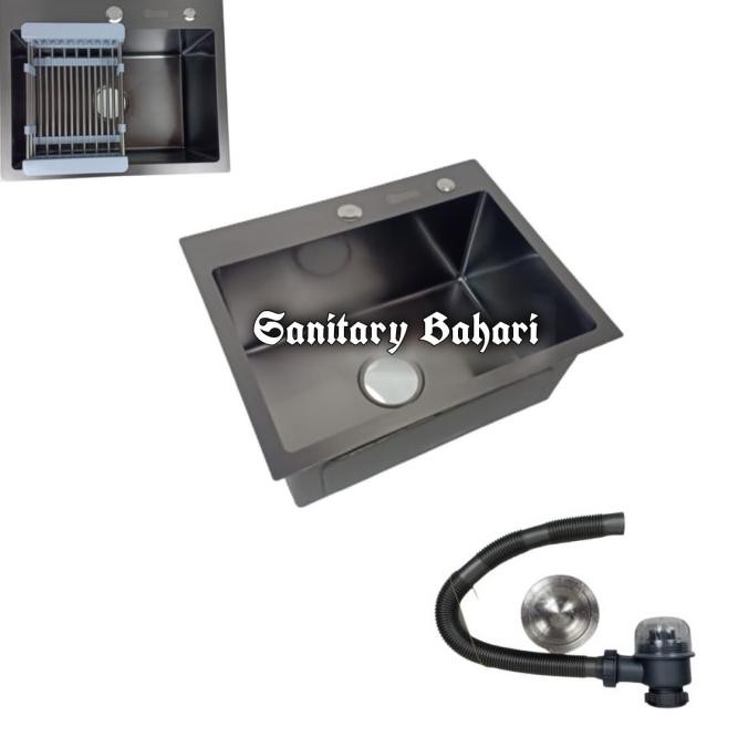 Kitchen Sink Bolzano 5040 Black / Bak Cuci Piring Hitam Modena Elit - Body Only Storeterupdate