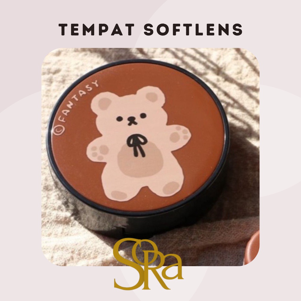 Tempat softlens soflens soflen karakter fantasy bear cute