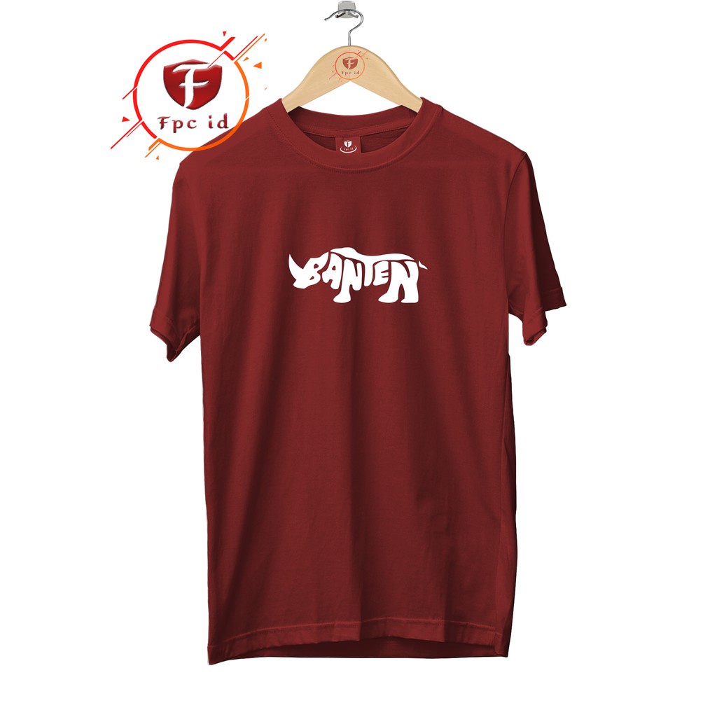 MILIKI KAOS Distro Keren Badak Banten Original Cotton Combed 30s Pakaian Distro Jumbo Pilihan Favori