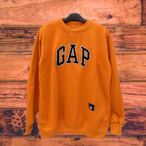 (COD)SWEATER CREWNECK GAP BORDIR SWITER Unisex