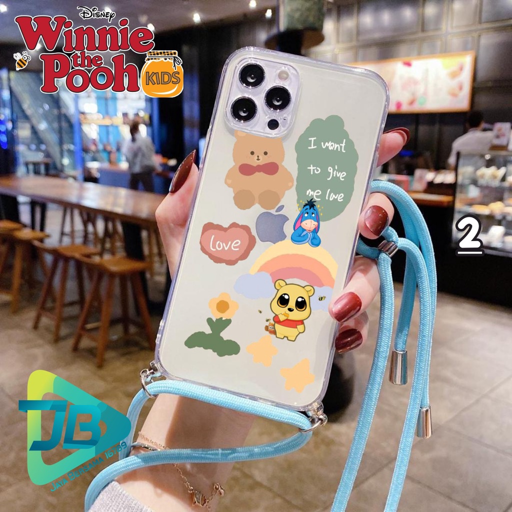 SOFTCASE SLINGCASE LANYARD BENING WINNIE THE POOH INFINIX NOTE 8 HOT 9 PLAY X680 X682 10 LITE JB4804