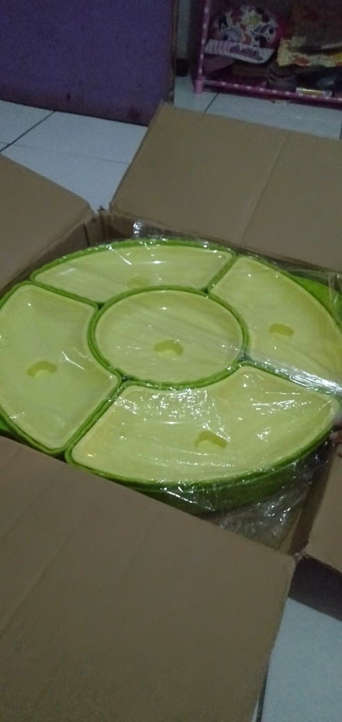 Set Prasmanan Wadah Saji Golden Sunkis