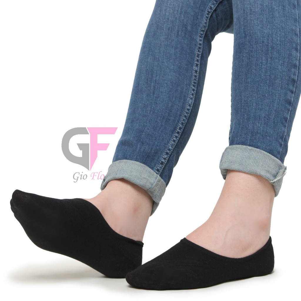 GIOFLO Kaus Kaki Cantik Modis Unisex Hitam / SOCW 01