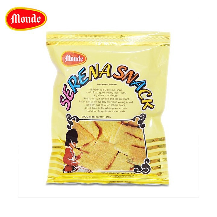 

MONDE Serena Snack Gold Kue Kering 60 gr