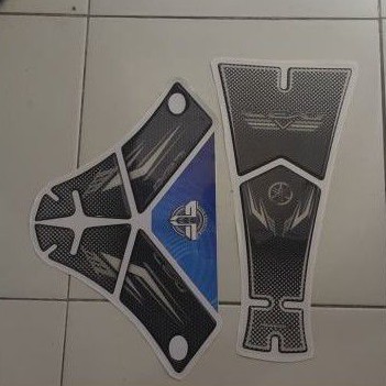 STIKER STICKER RESIN TIMBUL DECKPAD TANKPAD YAMAHA LEXI 125