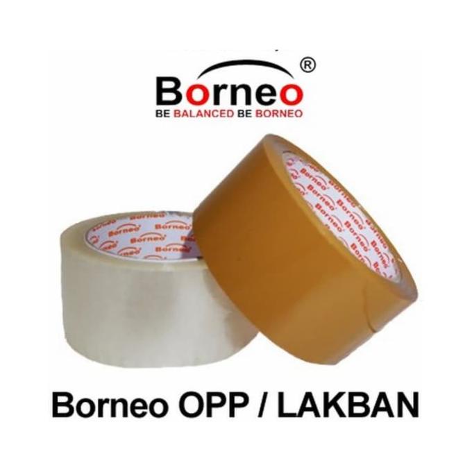 

GOSEND !!! LAKBAN BORNEO 2 INCH PER DUS ISI 72 PCS