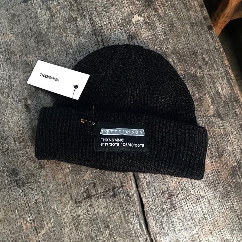 PRETTY POISON X THANKSINSOMNIA BEANIE HAT
