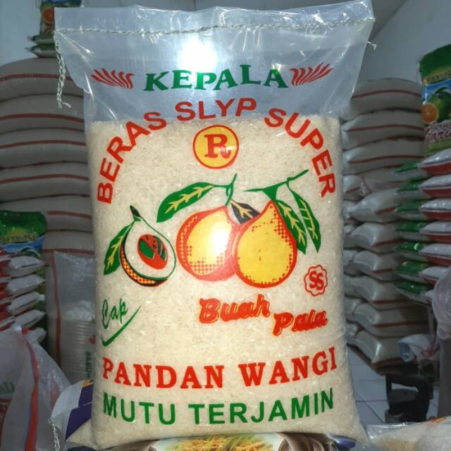 

Beras PANDAN WANGI cap buah pala 5kg 10kg 20kg