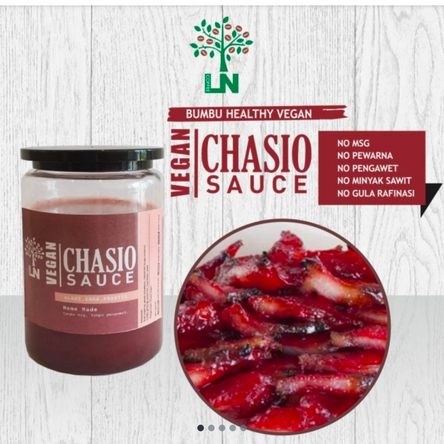

Premium Vegan Chasio Sauce / Bumbu Vegan Chasio Praktis Sehat 250 Gr