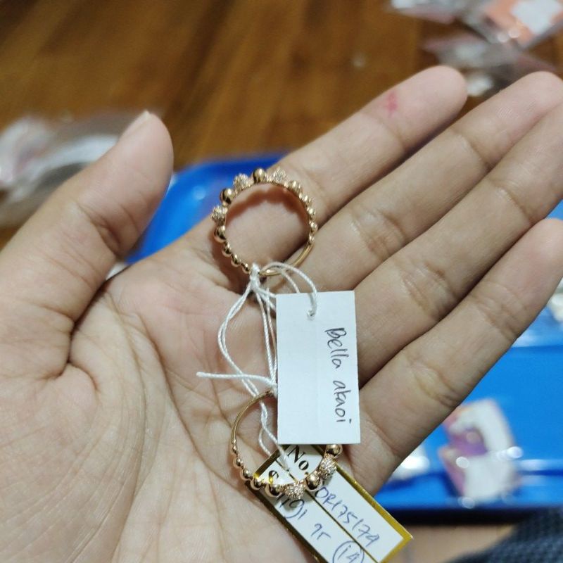 CINCIN ROXE AMERO KLASIK DEGOLD 17K 75%