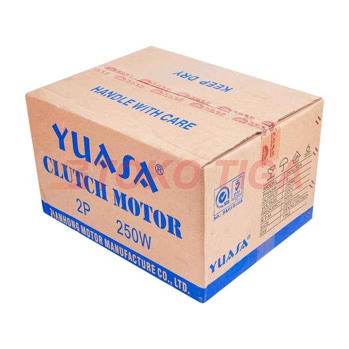 Dinamo Mesin Jahit Industri 250 Watt YUASA (Clutch Motor)