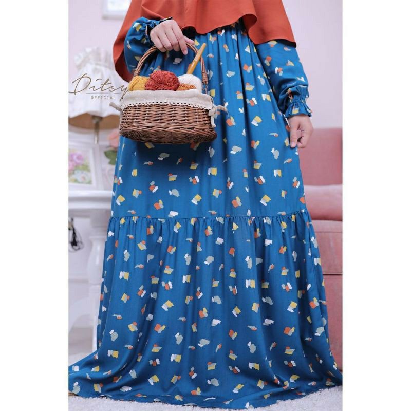 ditsy paint Midnight size L