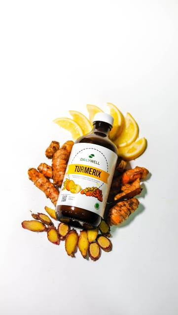 Dailywell Turmerix Minuman Kesehatan - Daily well Turmeric - Kunyit - Herbal - Traditional Alami